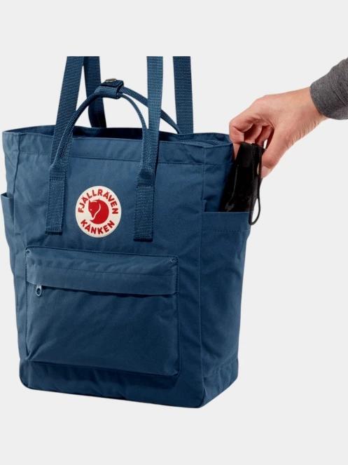 rucsac Fjallraven Kanken Totepack albastru inchis 8