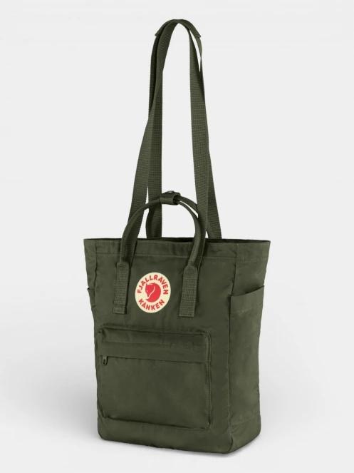 rucsac Fjallraven Kanken Totepack verde inchis 4