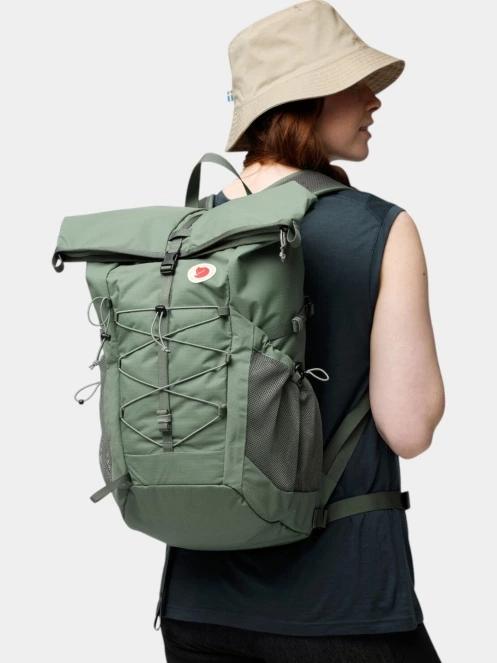 rucsaci de drumetie Fjallraven Abisko Hike Foldsack verde 5
