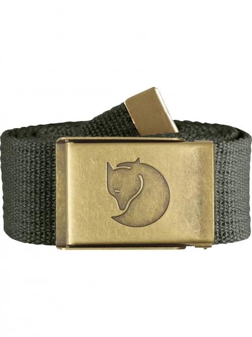 curea Fjallraven Canvas Brass Belt 4 cm gri 2