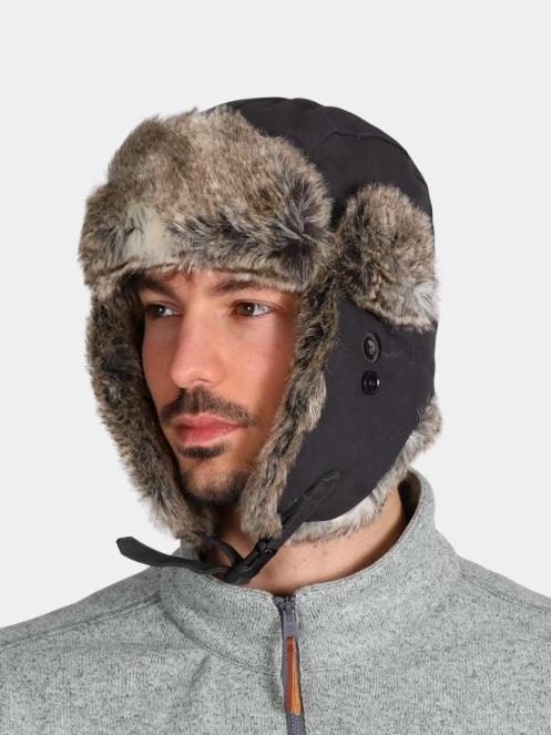 caciula cu urechi Fjallraven Singi Heater gri 3