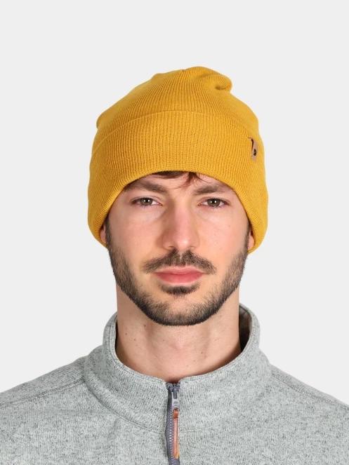 caciula tricotata Fjallraven Classic Knit Hat galben 4