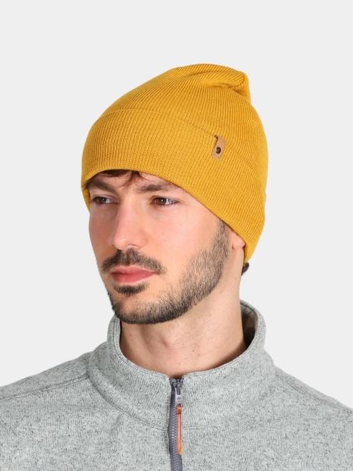 caciula tricotata Fjallraven Classic Knit Hat galben 5