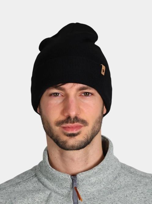 caciula tricotata Fjallraven Classic Knit Hat negru 4