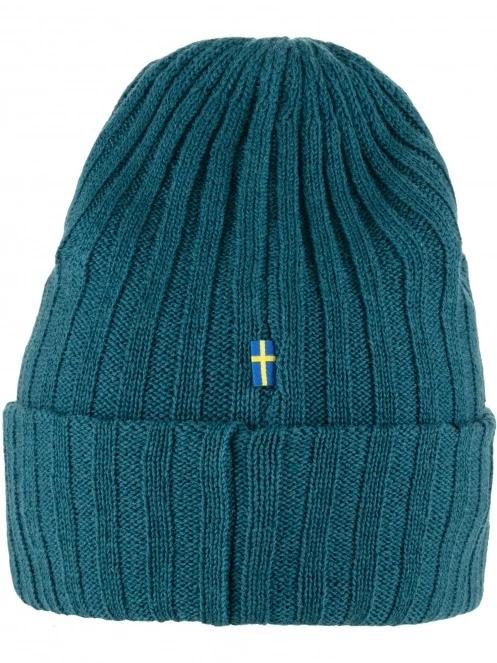 caciula tricotata Fjallraven Byron Hat albastru 4