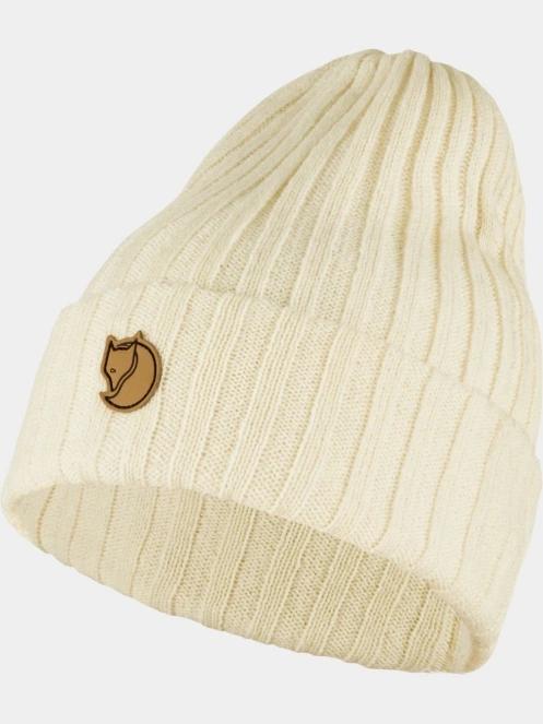 caciula tricotata Fjallraven Byron Hat nisip 2
