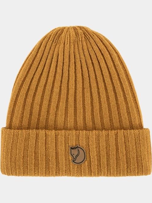 caciula tricotata Fjallraven Byron Hat galben 4