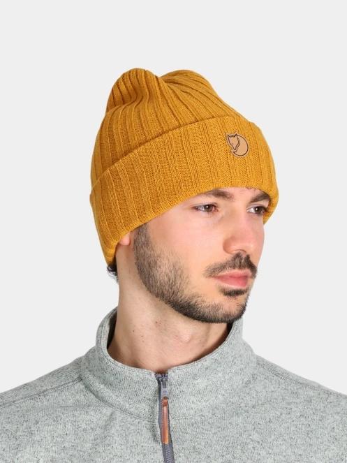 caciula tricotata Fjallraven Byron Hat galben 5