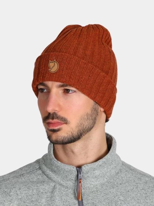 caciula tricotata Fjallraven Byron Hat portocaliu 5