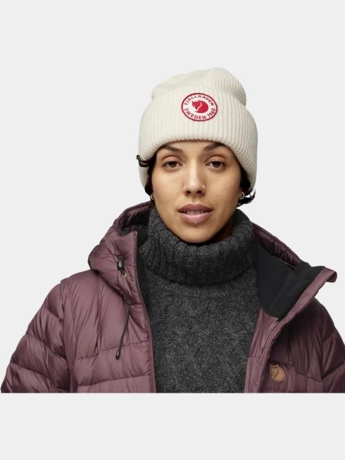 caciula tricotata Fjallraven 1960 Logo Hat alb 4