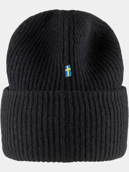 caciula tricotata Fjallraven 1960 Logo Hat negru 3