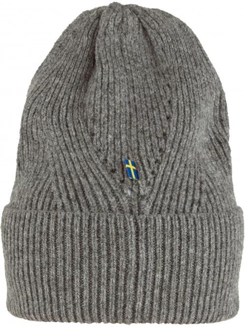 caciula tricotata Fjallraven Directional Rib Beanie gri 4