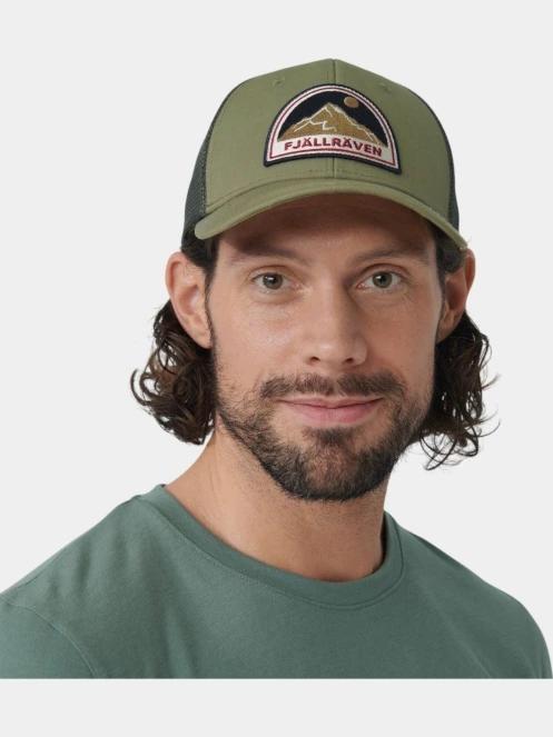 sapca de baseball Fjallraven Badge Lĺngtradarkeps verde 4