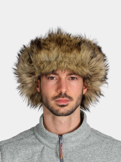 caciula cu urechi Fjallraven Nordic Heater maro 4