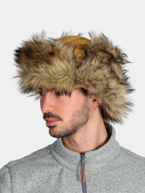 caciula cu urechi Fjallraven Nordic Heater maro 5