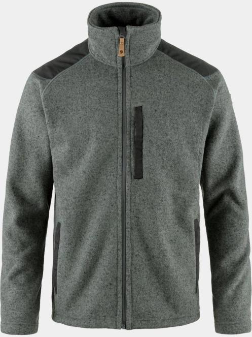 pulover polar pt. barbati Fjallraven Buck Fleece M gri 2