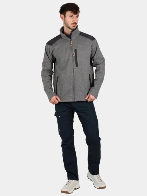pulover polar pt. barbati Fjallraven Buck Fleece M gri 5
