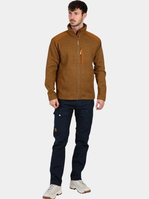 pulover polar pt. barbati Fjallraven Buck Fleece M maro 5