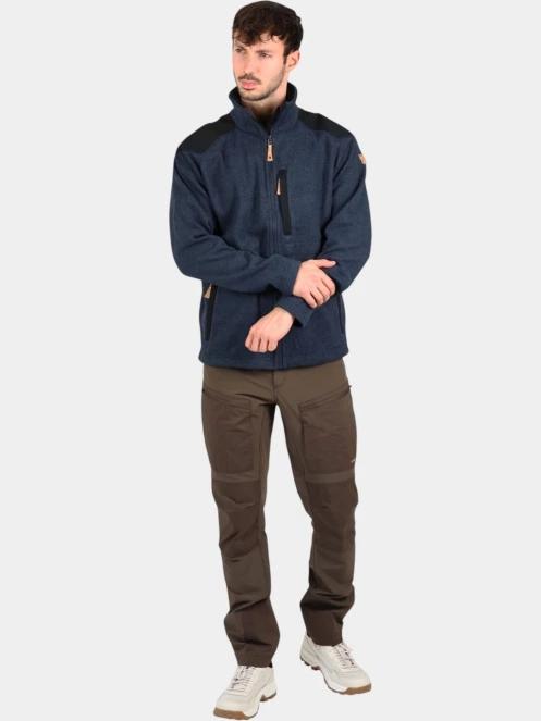 pulover polar pt. barbati Fjallraven Buck Fleece M albastru inchis 5