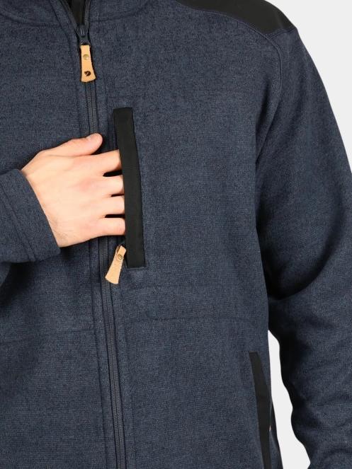 pulover polar pt. barbati Fjallraven Buck Fleece M albastru inchis 6