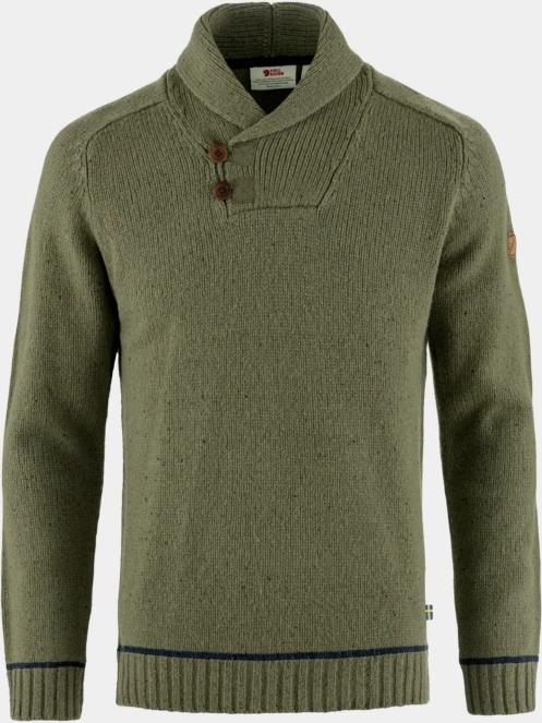 pulover tricotat pt. barbati Fjallraven Lada Sweater M verde 2