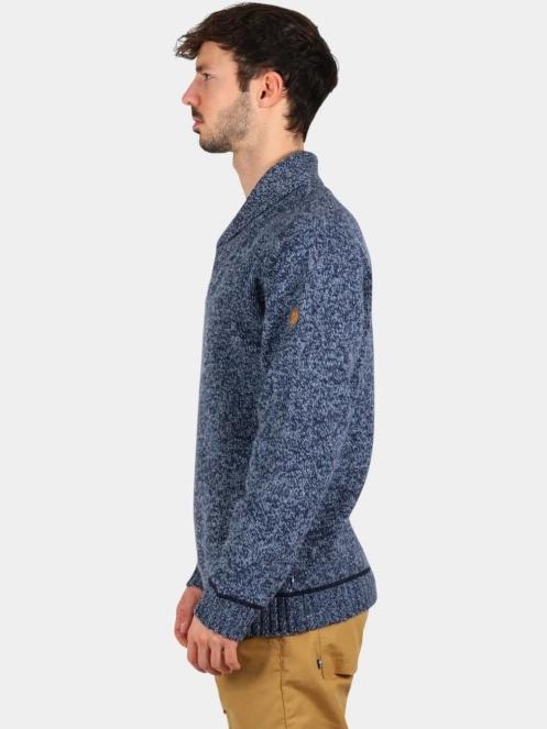 pulover tricotat pt. barbati Fjallraven Lada Sweater M albastru inchis 3