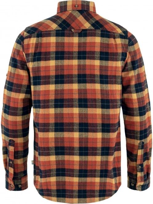 camasa cu maneci lungi pt. barbati Fjallraven Singi Heavy Flannel Shirt M portocaliu 3