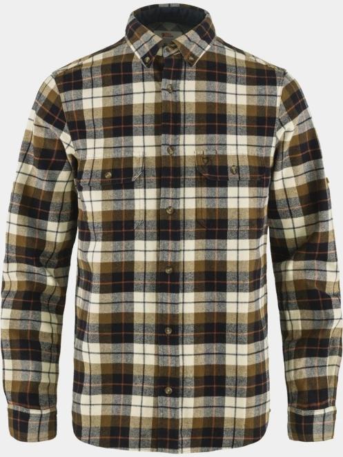 camasa cu maneci lungi pt. barbati Fjallraven Singi Heavy Flannel Shirt M albastru inchis 2