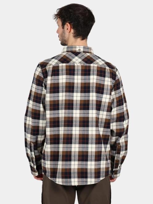 camasa cu maneci lungi pt. barbati Fjallraven Singi Heavy Flannel Shirt M albastru inchis 4
