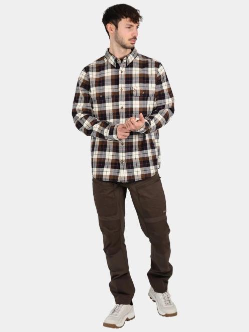 camasa cu maneci lungi pt. barbati Fjallraven Singi Heavy Flannel Shirt M albastru inchis 5