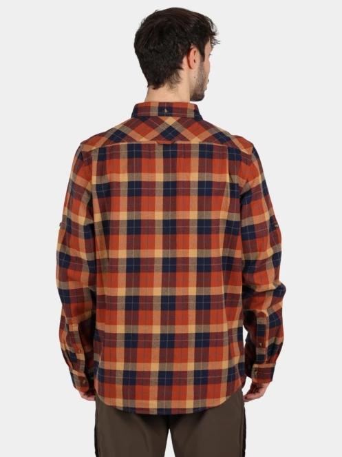 camasa cu maneci lungi pt. barbati Fjallraven Singi Heavy Flannel Shirt M portocaliu 4