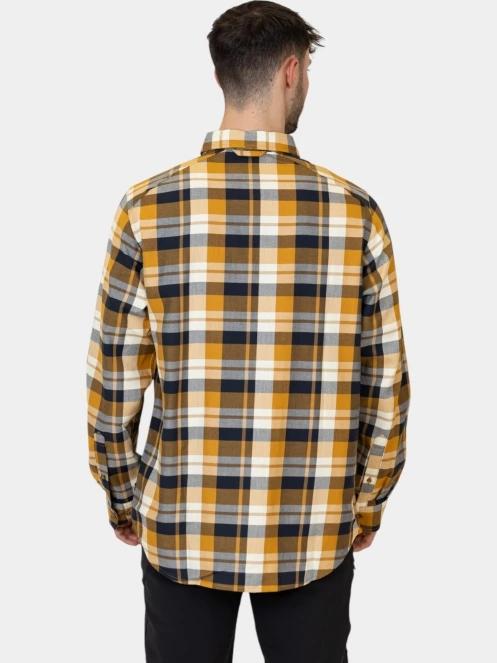 camasa de drumetie cu maneci lungi pt. barbati Fjallraven Fjällglim Shirt M galben 4
