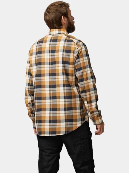 camasa cu maneci lungi pt. barbati Fjallraven Fjällglim Relaxed Shirt M maro 4