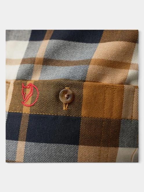 camasa cu maneci lungi pt. barbati Fjallraven Fjällglim Relaxed Shirt M maro 9