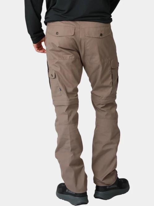 pantaloni de drumetie pt. barbati Fjallraven Karl Pro Zip-off Trousers M maro 4