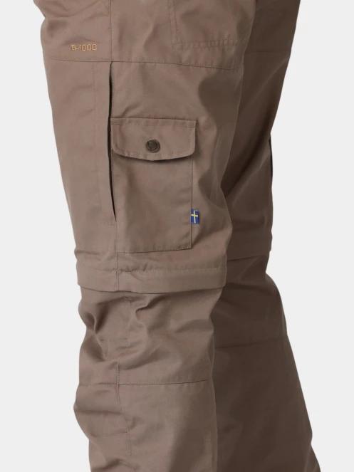pantaloni de drumetie pt. barbati Fjallraven Karl Pro Zip-off Trousers M maro 6