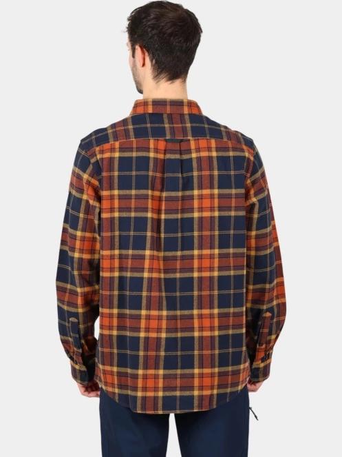 camasa cu maneci lungi pt. barbati Fjallraven Övik Twill Shirt M portocaliu 4