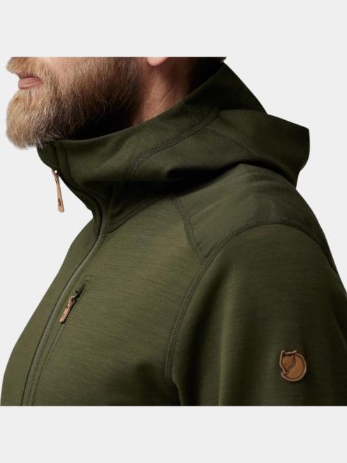 pulover cu gluga pt. barbati Fjallraven Keb Fleece Hoodie M verde 6