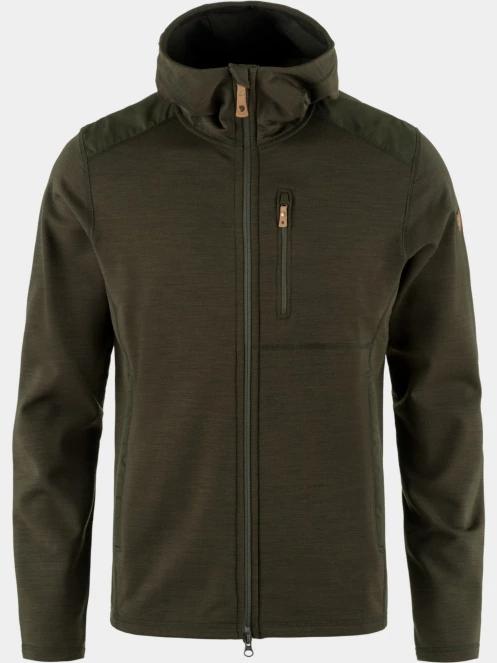 pulover cu gluga pt. barbati Fjallraven Keb Fleece Hoodie M verde 7