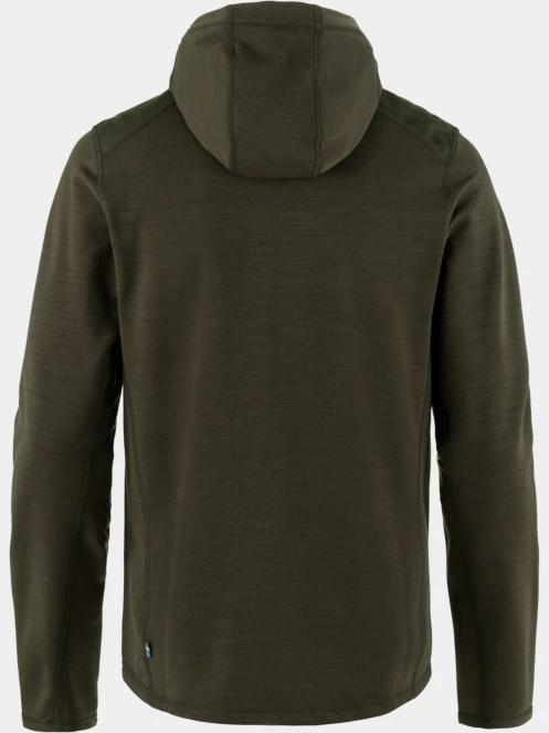 pulover cu gluga pt. barbati Fjallraven Keb Fleece Hoodie M verde 8