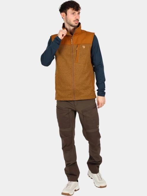 vesta polar pt. barbati Fjallraven Buck Fleece Vest M maro 5