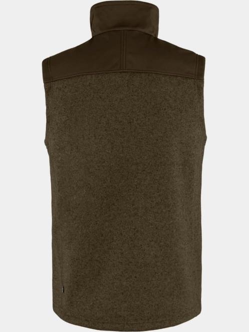 vesta pt. barbati Fjallraven Buck Fleece Vest M oliv 7