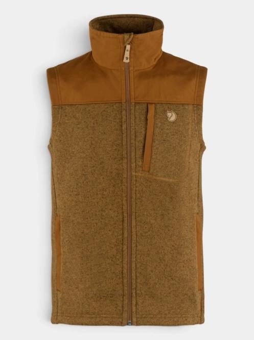 vesta polar pt. barbati Fjallraven Buck Fleece Vest M maro 7