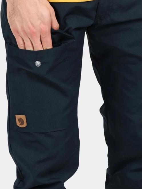 pantaloni de drumetie pt. barbati Fjallraven Greenland Jeans M albastru inchis 6