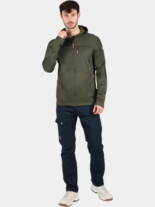 pulover polar pt. barbati Fjallraven Abisko Trail Fleece M verde 5