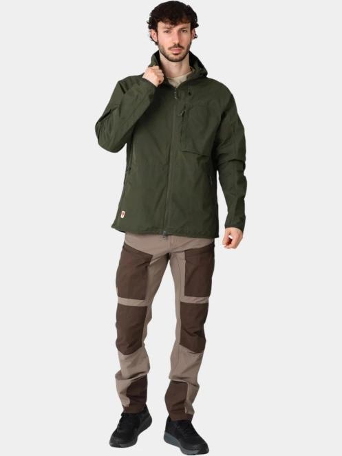 geaca de vant pt. barbati Fjallraven High Coast Wind Jacket M verde inchis 5