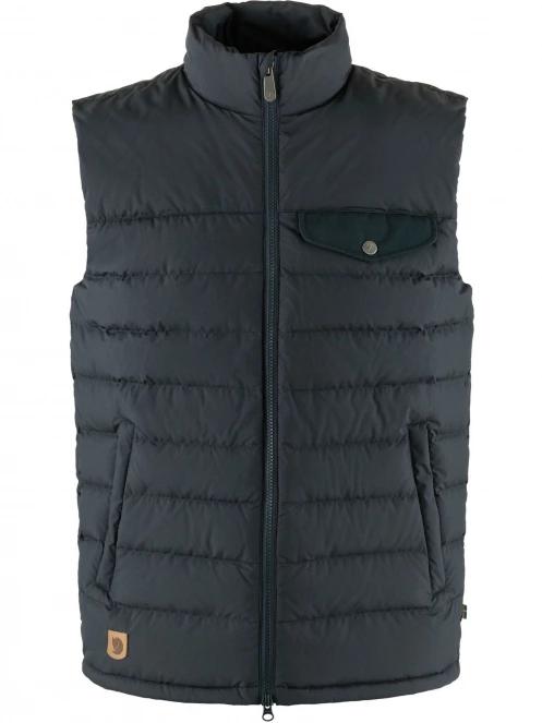 vesta pt. barbati Fjallraven Greenland Down Liner Vest M albastru inchis 2