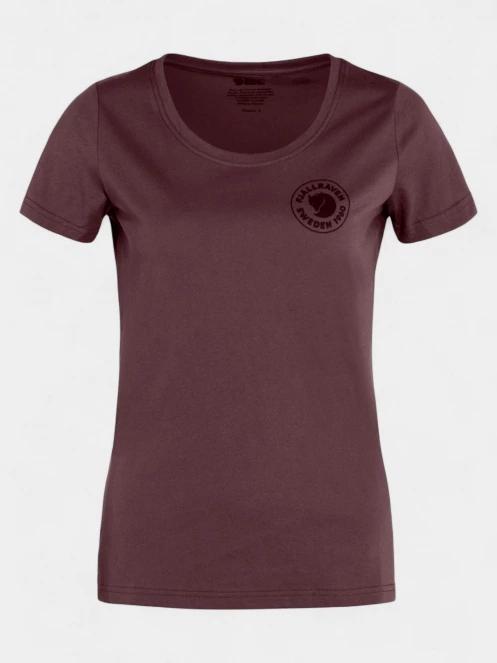 tricou cu maneci scurte pt. femei Fjallraven 1960 Logo T-shirt W rosu 2