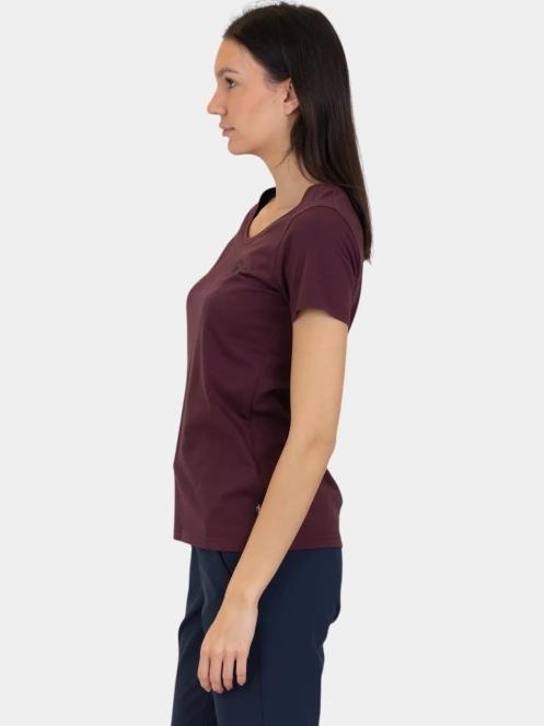 tricou cu maneci scurte pt. femei Fjallraven 1960 Logo T-shirt W rosu 3