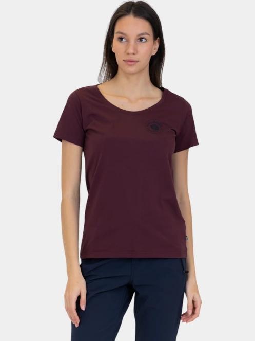 tricou cu maneci scurte pt. femei Fjallraven 1960 Logo T-shirt W bordo 2